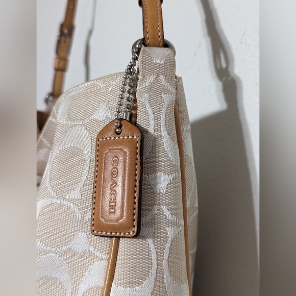 Coach Shoulder Bag Signature Canvas M1K-6091 Y2K 2001 - Picture 10 of 16